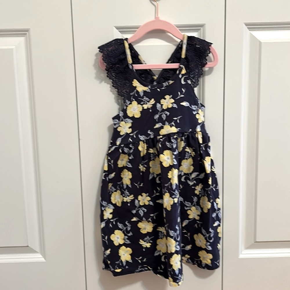 Cynthia Rowley Floral Girls Dress Size 5T